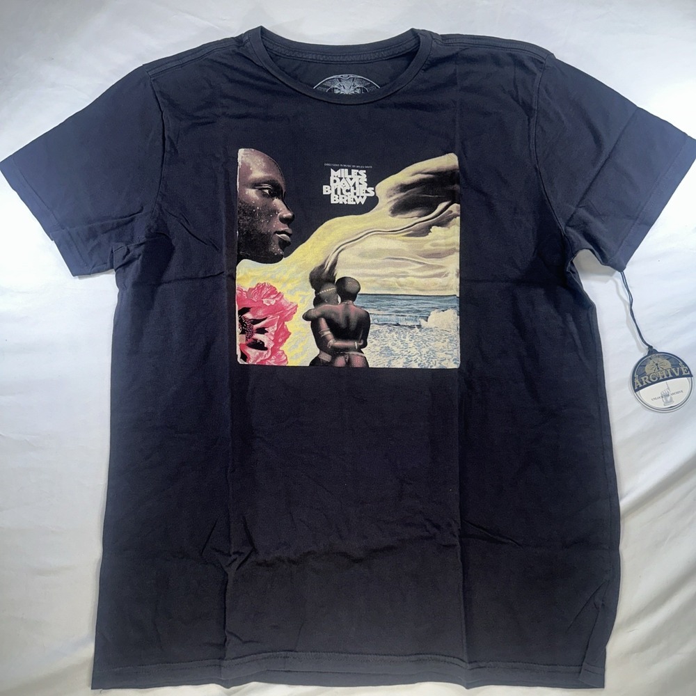Miles Davis Bitches Brew Graphic Print Unisex Size Large Archive